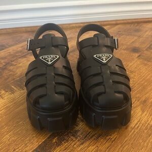Prada Black Women's Sandals